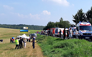 Większość osób poszkodowanych w wypadku niedaleko Klewek opuściła szpitale